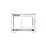 DeepCool Számítógépház - CH160 WH (fekete, Mini-ITX, 2xUSB3.0, Type-C, fehér)