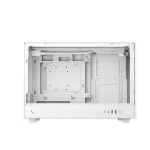 DeepCool Számítógépház - CH260 WH (fekete, Mini-ITX/Micro ATX (BTF), 2xUSB3.0, Type-C, fehér)