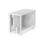 DeepCool Számítógépház - CH260 WH (fekete, Mini-ITX/Micro ATX (BTF), 2xUSB3.0, Type-C, fehér)