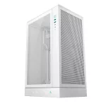 DeepCool Számítógépház - CH270 DIGITAL WH (fekete, Mini-ITX/Micro-ATX (BTF), 2xUSB3.0, Type-C, fehér)