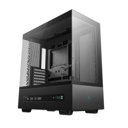   DeepCool Számítógépház - CH690 DIGITAL (fekete, ATX, 1xUSB-C, 2xUSB3.0)