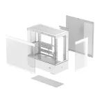 DeepCool Számítógépház - CH690 DIGITAL WH (fehér, ATX, 1xUSB-C, 2xUSB3.0)