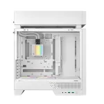 DeepCool Számítógépház - CL6600 WH (fehér, 1x360cm AIO vízhűtés,  2x120mm A-RGB, ATX, 2xUSB3.0, 1xUSB-C)