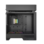 DeepCool Számítógépház - CL6600 (fekete, 1x360cm AIO vízhűtés, 2x120mm A-RGB, ATX, 2xUSB3.0, 1xUSB-C)