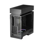 DeepCool Számítógépház - CL6600 (fekete, 1x360cm AIO vízhűtés, 2x120mm A-RGB, ATX, 2xUSB3.0, 1xUSB-C)