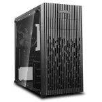 DeepCool Számítógépház - MATREXX 30 (fekete, fekete belső, ablakos, 1x12cm ventilátor, mATX, 1xUSB3.0, 1xUSB2.0)