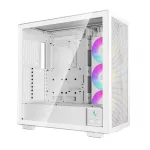 DeepCool Számítógépház - MORPHEUS WH (fehér, moduláris, 3x140mm venti,Mini-ITX /M-ATX /ATX /E-ATX, 4xUSB3.0, 1xUSB-C)