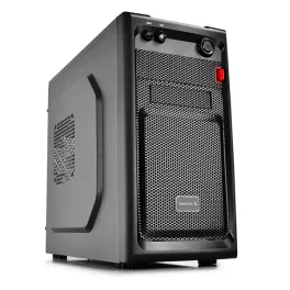  DeepCool Számítógépház - SMARTER (fekete, fekete belső, mATX, 1xUSB3.0, 1xUSB2.0)