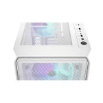Endorfy Számítógépház - Arx 700 White ARGB (ATX /micro ATX/ITX, 1xUSB-C, 2xUSB3.0, 4x14cm LED ventilátor, ablak, fehér)
