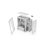 Endorfy Számítógépház - Arx 500 White ARGB (ATX/micro ATX/ITX, 1xUSB-C, 2xUSB3.0, 4x14cm LED ventilátor, ablakos, fehér)