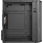 Formula Számítógépház - Air Mesh G4 Black (fekete, ablakos, 1x12cm venti, mATX, 1xUSB3.0, 1xUSB2.0)