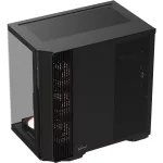 Formula Számítógépház - Crystal Z7 PA Black (fekete, ablakos, 5x12cm venti, EATX, 1xUSB3.0, 1xType-C)
