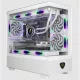 KEEP OUT Számítógépház - XC-301W GLASS (fehér, ablakos, 3x12cm ARGB venti, microATX, 1xUSB2.0, 1xUSB3.0)