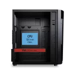 Spirit of Gamer Számítógépház - Deathmatch 3 RGB (fekete, ablakos, 2x12cm, ventilátor mATX, ITX, 1xUSB3.0, 2xUSB2.0)