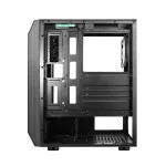 Spirit of Gamer Számítógépház - Rogue VI RGB (fekete, ablakos, 4x12cm ventilátor, alsó táp,  ATX, 1xUSB3.0, 2xUSB2.0)