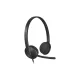 Logitech Fejhallgató - H340 Headset (USB, mikrofon, fekete)