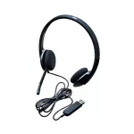 Logitech Fejhallgató - H340 Headset (USB, mikrofon, fekete)