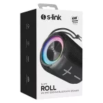 S-Link Bluetooth Hangszóró - SL-S79 ROLL (RGB, 6W, 1200mah, hangerőszabályzó, IPX5, USB)