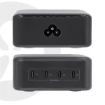 Club 3D Hálózati Adapter - CAC-1933 (240W GaN, 4x USB-C, PD3.1, PPS + LED kijelző)