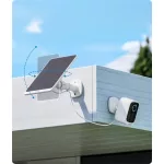 Safemo IP wifi csempekamera szett - SK012 (4K Ultra HD, IP65, mikrofon, hangszóró, 32GB, 6400mAh, SolarP 5W, 24/7)