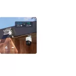 Safemo IP wifi dómkamera - ST1 (4K Ultra HD, 8MP, IP65, mikrofon, hangszóró, 8GB, 13200mAh, SolarP 3W, 24/7)