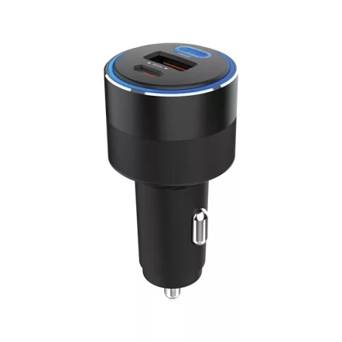 Sandberg szivargyújtós töltő - Car Charger 3in1 130W USB-C PD