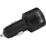 Sandberg szivargyújtós töltő - Car Charger 3in1 130W USB-C PD