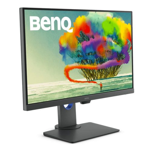 BenQ Monitor 27" - PD2700U (IPS, 16:9, 3840x2160, 4ms, 350cd/m2, HDMI, DP, mDP, USB, Speaker, Pivot, mag.áll., VESA)
