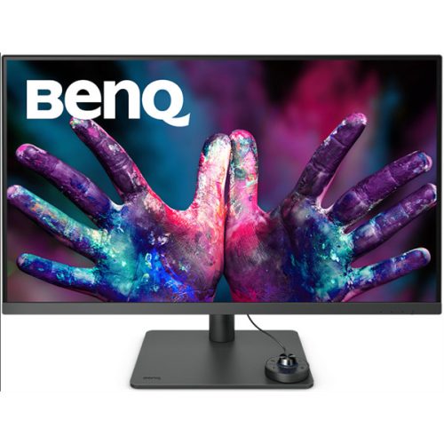BenQ Monitor 31,5" - PD3205U (IPS, 16:9, 3840x2160, 5ms, 350cd/m2, HDMI, DP, USB, Speaker, Pivot, mag.áll.)