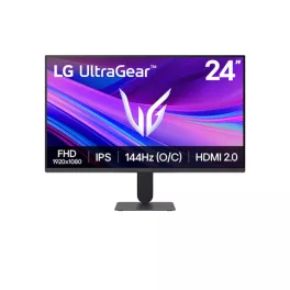   LG Monitor 24" Gamer - 24G411A-B (IPS; 16:9; 1920x1080; 144Hz; 5ms; 250cd; HDMI; DP; FreeSync; G-sync; HDR10)