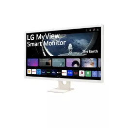   LG Monitor 32" Smart - 32SR50F-W (IPS; 16:9; 1920x1080; 8ms; 250cd; HDMI, USB, Bluetooth, Hangsz., HDR, webOS, Airplay)