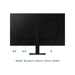 SAMSUNG Monitor 27" - S27D700EAU (IPS, 3840x2160, 16:9, UHD, 60HZ, 350cd/m2, 5ms)