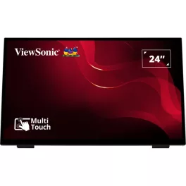   ViewSonic Portable Monitor 24" - TD2465 (VA, 1920x1080, 10 point Touch, 7ms, 250cd/m2, VGA, DP, HDMI, USB, SPK)