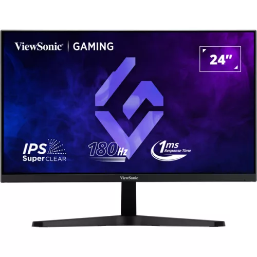 ViewSonic Monitor 23,8" - VA2432-H-2 (IPS, 16:9, 1920x1080, 1ms, 250cd/m2, D-sub, HDMI, VESA)