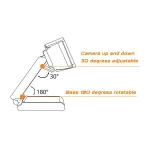 Conceptronic Webkamera - AMDIS06B (2592x1944 képpont, Auto-fókusz, 30 FPS, USB 2.0, univerzális csipesz, mikrofon)
