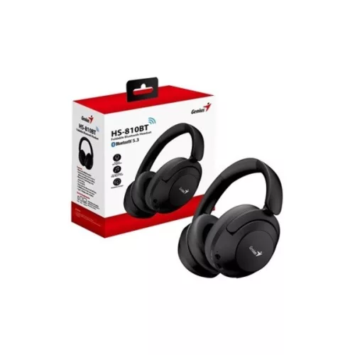 Genius Fejhallgató - HS-820BT Bluetooth Fejhallgató Fekete