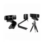 Logitech Webkamera - C922 Pro Stream (1920x1080 képpont, állvány, mikrofon, Full HD, fekete)