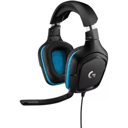   Logitech Fejhallgató - G432  Gaming headset (Vezetékes, USB/3,5mm Jack, Dolby DTS 7.1 hangzás, hangerőszabályzó, fekete)