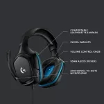 Logitech Fejhallgató - G432  Gaming headset (Vezetékes, USB/3,5mm Jack, Dolby DTS 7.1 hangzás, hangerőszabályzó, fekete)
