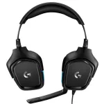 Logitech Fejhallgató - G432  Gaming headset (Vezetékes, USB/3,5mm Jack, Dolby DTS 7.1 hangzás, hangerőszabályzó, fekete)