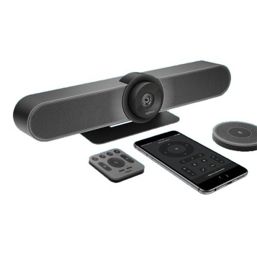 Logitech Webkamera - MeetUp (4K Ultra HD 3840x2160 képpont, 120°-os látótér, mikrofon Full HD, fekete)