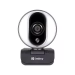 Sandberg Webkamera - Streamer USB Webcam Pro (1920x1080 képpont, 2 Megapixel, 1080p/30 FPS; USB 2.0, mikrofon)