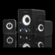 Advance Hangszóró - SOUNDPHONICS 6W RMS (2.1, 3,5 mm Jack, fekete)