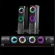 Advance Hangszóró - SOUNDPHONICS RGB 6W RMS (2.0, 3,5mm Jack, RGB, fekete)
