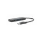 Bluestork USB Hub - HUB-FIRST (4xUSB3.0, USB-C + USB-A, Windows, Mac)