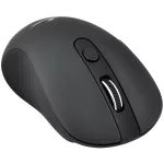 Bluestork Vezeték nélküli Egér - M-WL-OFF60-BLACK (1600 DPI, 6 gomb, optikai, fekete)