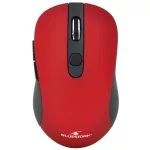 Bluestork Vezeték nélküli Egér - M-WL-OFF60-RED (1600 DPI, 6 gomb, optikai, piros)