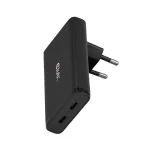 Club 3D Hálózati Adapter - CAC-1935 (65W 2xUSB-C, PD3.1, túltöltés védelem, kicsi méret, fekete)