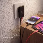 Club 3D Hálózati Adapter - CAC-1935 (65W 2xUSB-C, PD3.1, túltöltés védelem, kicsi méret, fekete)