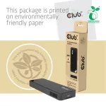 Club 3D Külső SSD ház - CAC-2510 (M.2 SSD, Hűtés, USB4, 40Gbps)